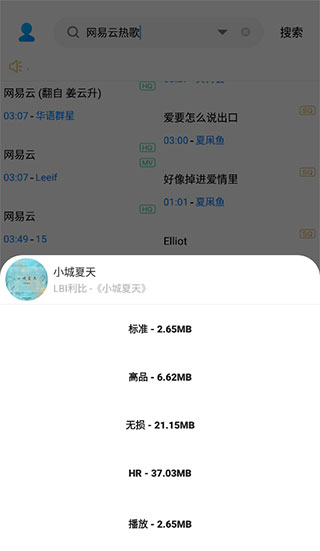 歌词适配网页版截图4